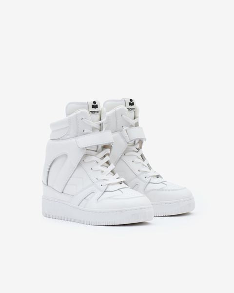 BASKETS EN CUIR ELLYN Faume - seconde main