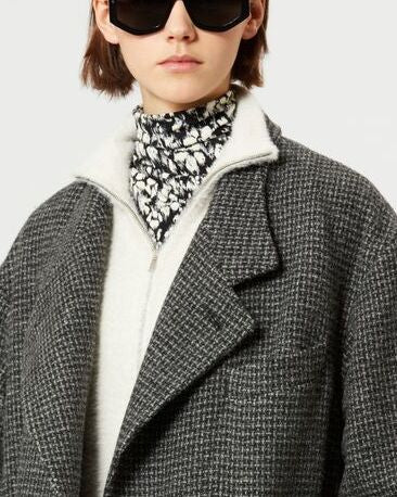 MANTEAU EN LAINE  SABINE Faume - seconde main