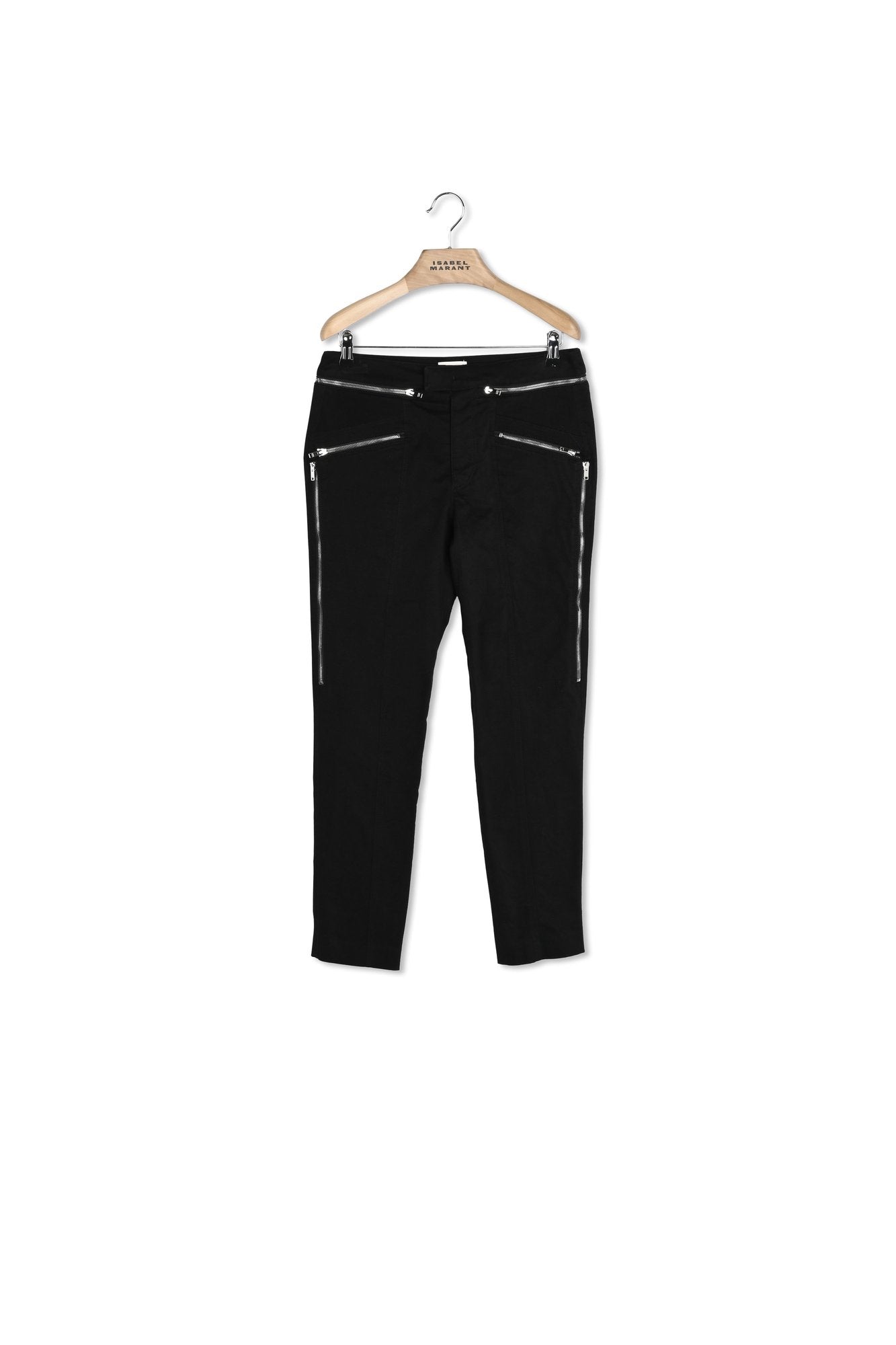 PANTALON EN COTON  IZIS Faume - seconde main