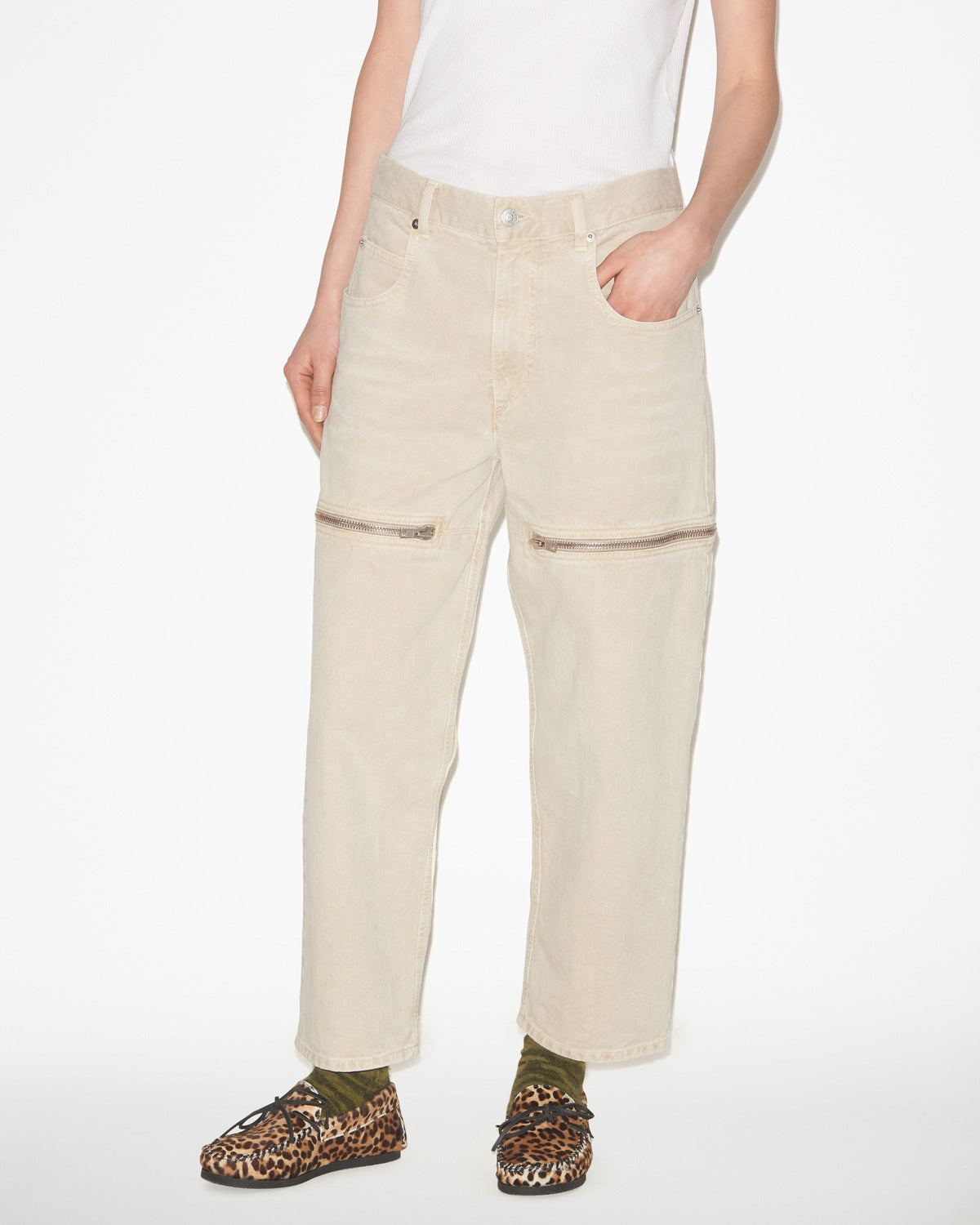 PANTS SALIA Faume - seconde main