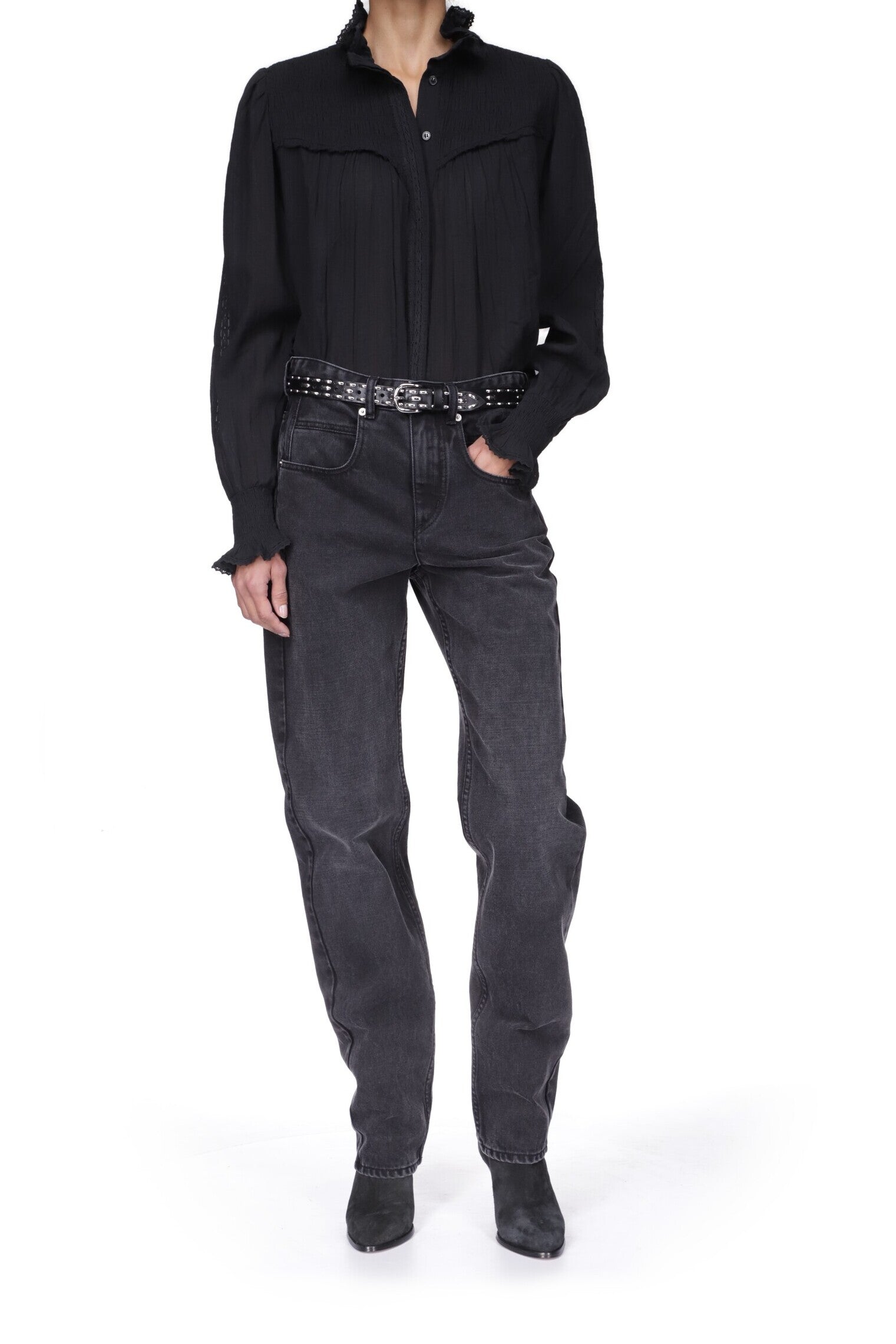 CHEMISE IDALINE Faume - seconde main