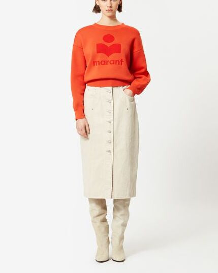 JUPE EN COTON  VANDY Faume - seconde main