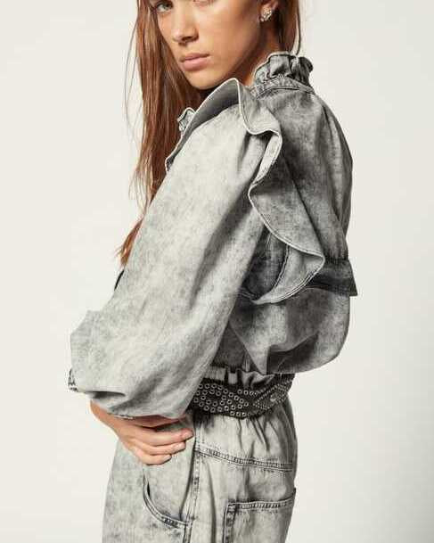 CHEMISE IDETY Faume - seconde main
