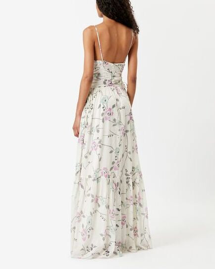 ROBE EN VOILE DE COTON IMPRIMÉ GIANA Faume - seconde main