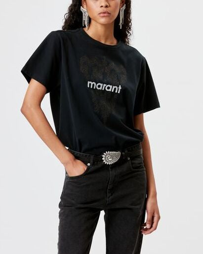 TEE-SHIRT PRINTED ZEWEL Faume - seconde main