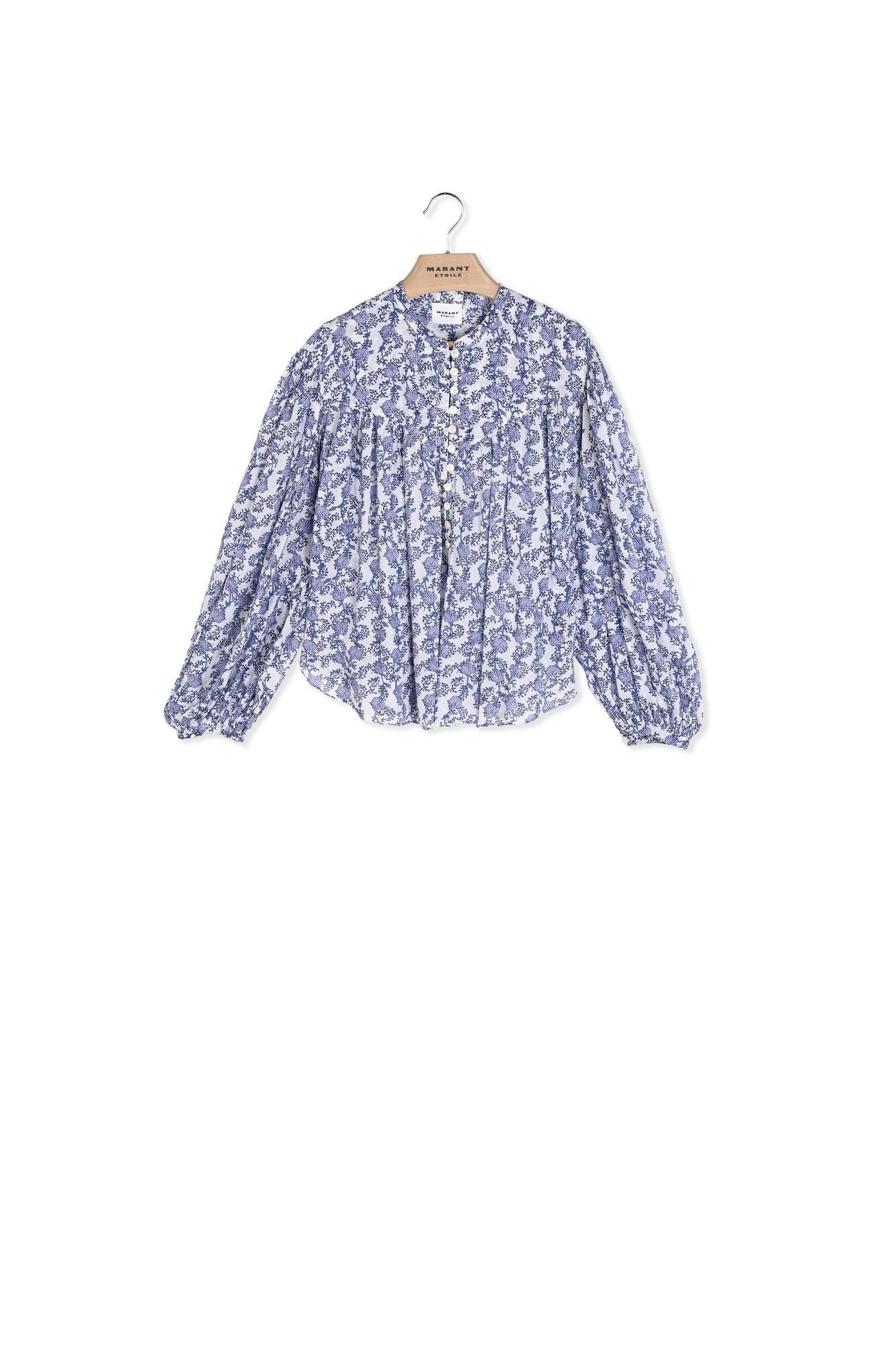 TOP  PRINTED FLEURI SALIKA Faume - seconde main