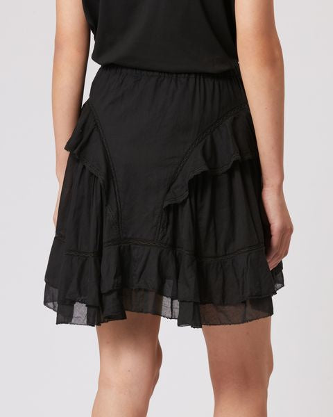 JUPE EN VOILE DE COTON MOANA Faume - seconde main