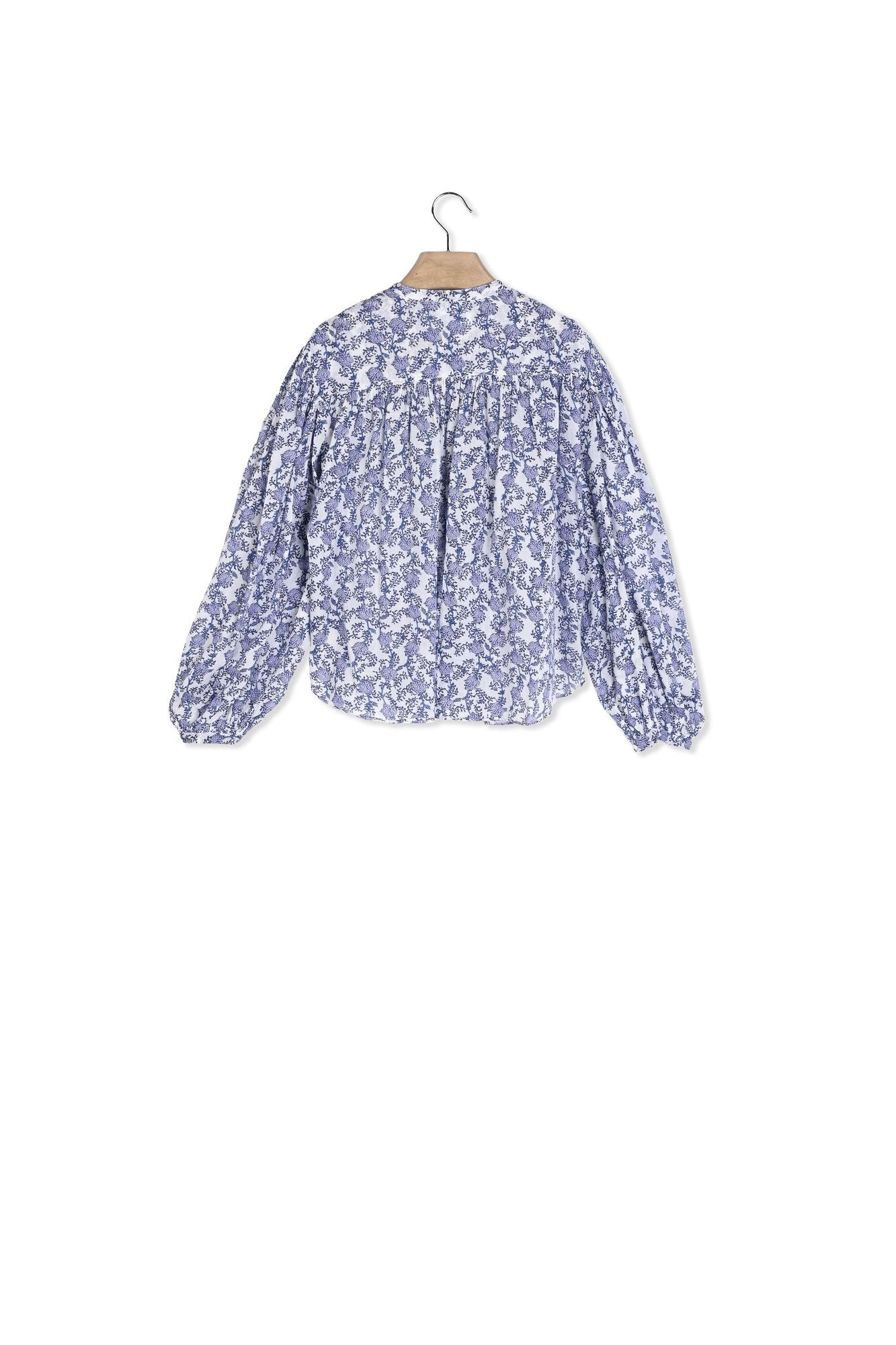 TOP  PRINTED FLEURI SALIKA Faume - seconde main