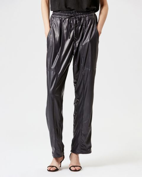 PANTALON EN SIMILI CUIR BRINA Faume - seconde main