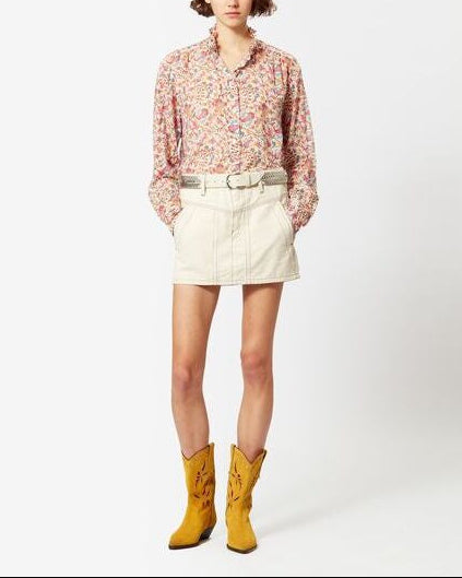 HAUT EN COTON GAMBLE Faume - seconde main