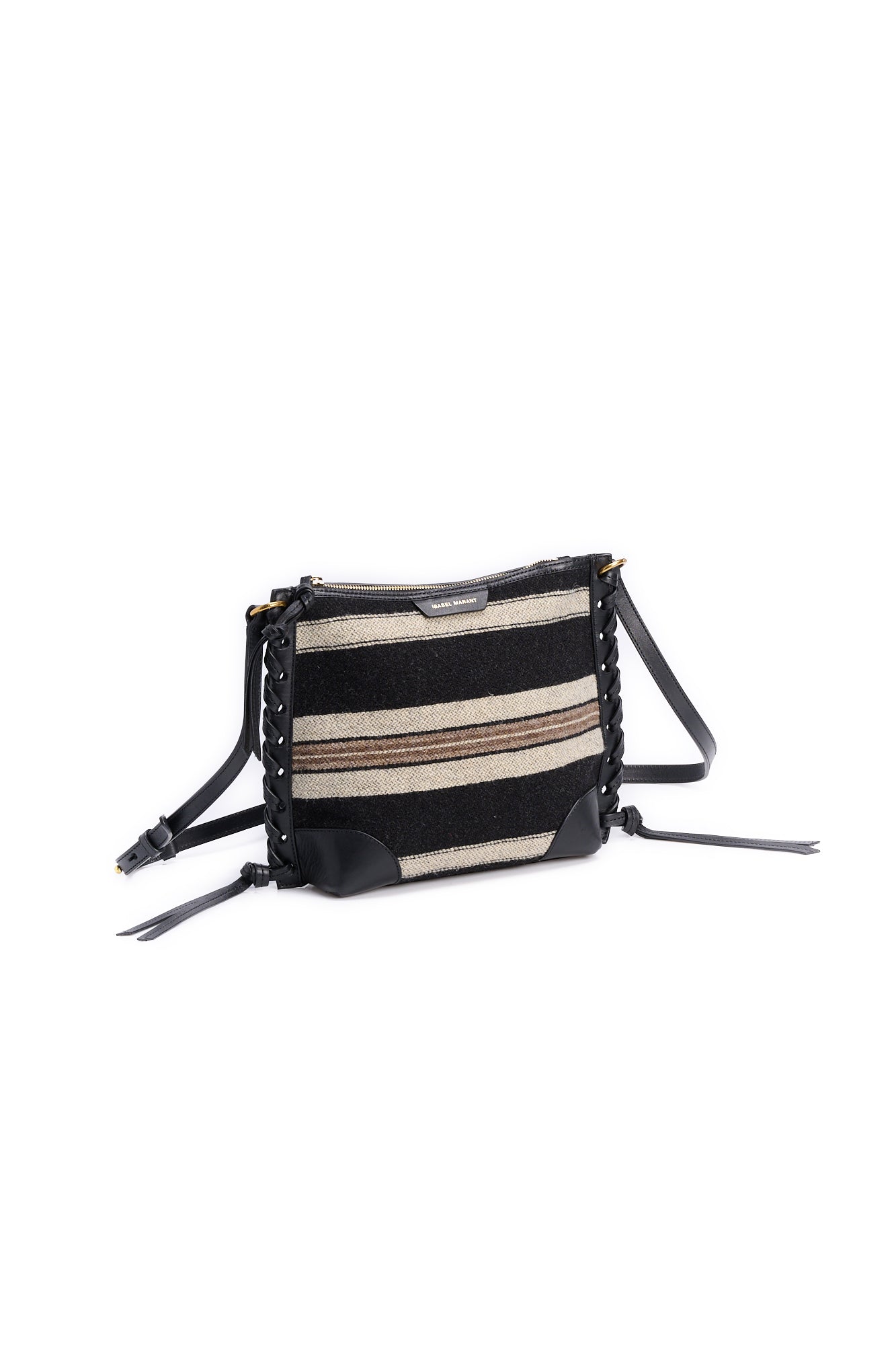 Sac En Tissu Et Cuir Taille Unique Isabel Marant Vintage